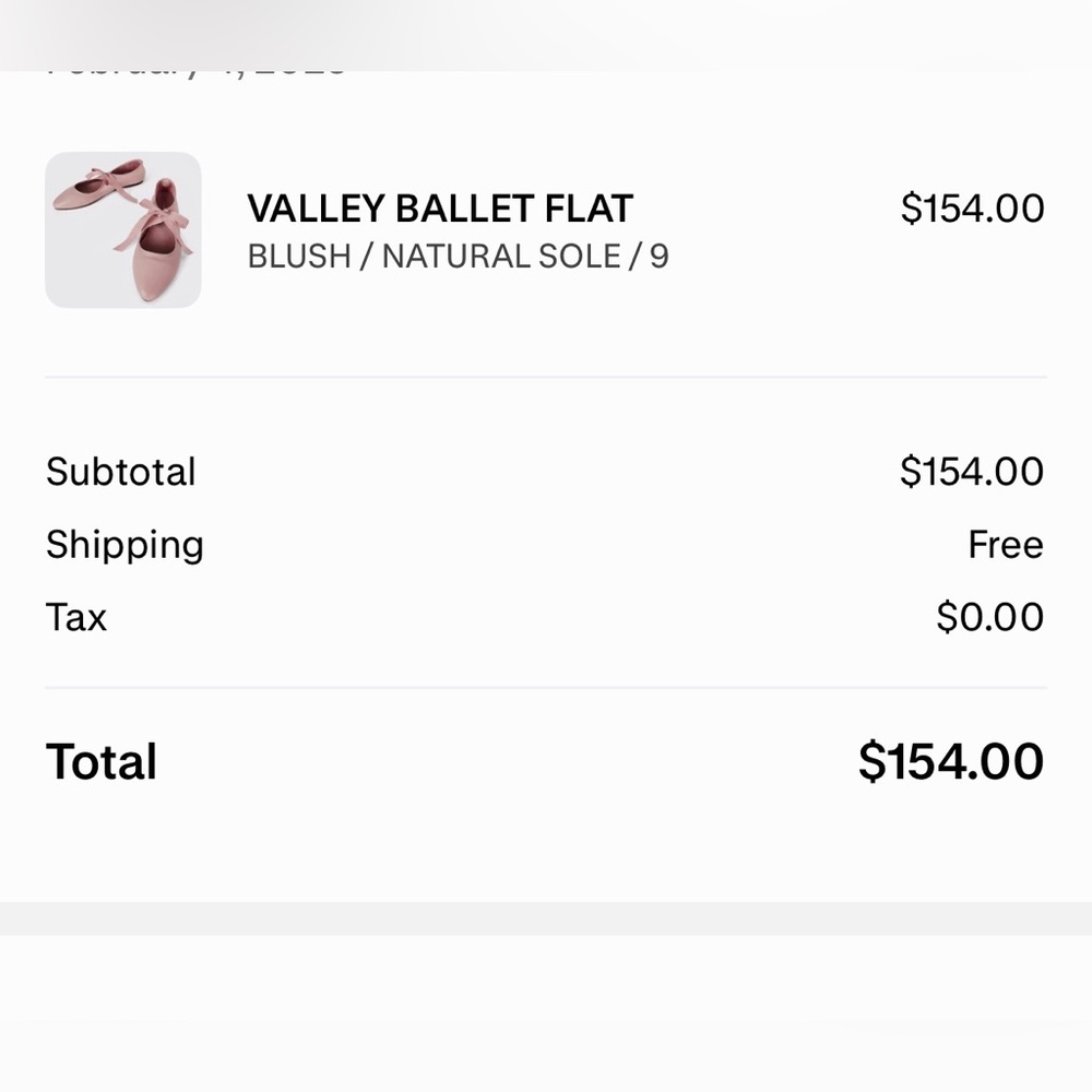 Intentionally Blank Valley Leather Flats in Blush size 9 - Picture 12 of 12